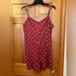 Primark Red Polka Dot Romper